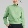Pull à col rond avec logo imprimé « Vert »