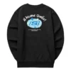 Pull à col rond avec logo « Noir Bleu Blanc »
