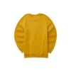 Pull à col rond décontracté avec motif graphique « Jaune Blanc »