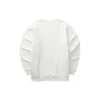 Pull à col rond imprimé de lettres de la série Diamond « Blanc Noir »