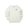 Pull à col rond imprimé de lettres « White Gold »