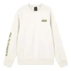 Pull à col rond imprimé lettres SKX « Blanc Noir »