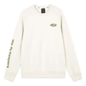 Pull à col rond imprimé lettres SKX « Blanc Noir » Pull à col rond imprimé lettres SKX « Blanc Noir »