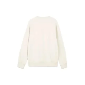 Pull à col rond imprimé lettres SKX « Blanc Noir » Pull à col rond imprimé lettres SKX « Blanc Noir »