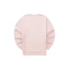 Pull à col rond imprimé « Noir Blanc Rose Bleu Gris »