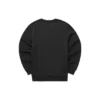 Pull à col rond imprimé « Noir Blanc Rose Bleu Gris »