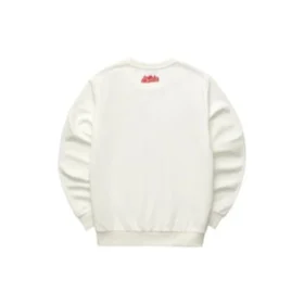Pull à col rond imprimé « White Black Red »