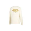 Pull à col rond Skechers x SKX avec logo imprimé « Blanc Jaune »
