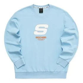 Pull à col rond Sport Letter « Blue White »
