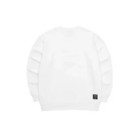 Pull à col rond Sport Letter « White Pink » Pull à col rond Sport Letter « White Pink »