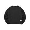 Pull décontracté à col rond « Noir Rouge »