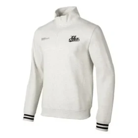 Pull décontracté à demi-zip « White Black »