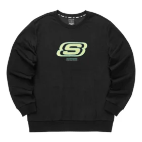 Pull de marque de la série Casual Colorful « Black Green »