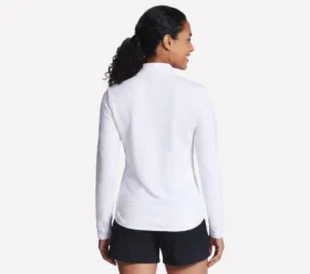 Pull en tricot doux Ottoman à fermeture éclair 1/4