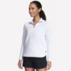 Pull en tricot doux Ottoman à fermeture éclair 1/4 Pull en tricot doux Ottoman à fermeture éclair 1/4