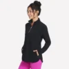 Pull en tricot doux Ottoman à fermeture éclair 1/4 Pull en tricot doux Ottoman à fermeture éclair 1/4