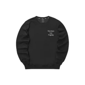 Pull imprimé de lettres « Noir Blanc »