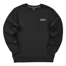 Pull à manches longues décontracté avec logo imprimé « Noir Blanc »