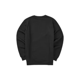 Pull à manches longues décontracté avec logo imprimé « Noir Blanc »