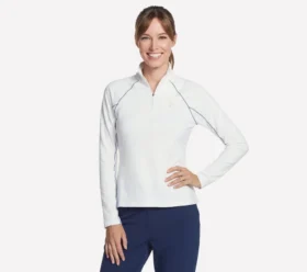 Pull à manches longues Fairway avec fermeture éclair 1/4