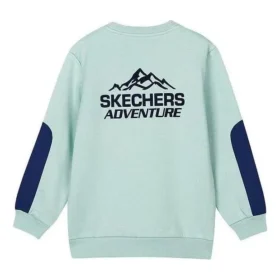 Pull à manches longues imprimé « Teal Blue »