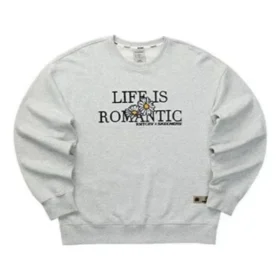 Pull à manches longues Skechers x Romantic Crown « Grey Black »