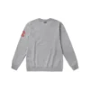 Pull-over en tricot imprimé Alphabet Skechers pour homme, gris