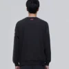 Pull-over en tricot imprimé Alphabet Skechers pour homme, noir