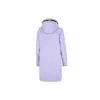 Robe longue à imprimé de la série Performance « Violet Blanc Noir »