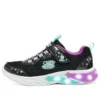 S-Lights : Chaussures Glow-Brites « Black Purple Green »
