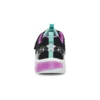 S-Lights : Chaussures Glow-Brites « Black Purple Green »