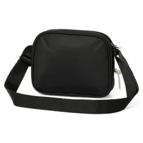 Sac à bandoulière simple avec logo graphique « Noir Blanc Jaune »