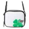 Sac à bandoulière simple avec logo motif trèfle « White Green »