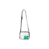 Sac à bandoulière simple avec logo motif trèfle « White Green »