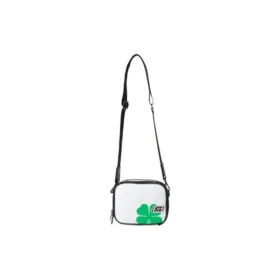 Sac à bandoulière simple avec logo motif trèfle « White Green »