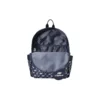 Sac à dos décontracté à imprimé lettres « Navy White »