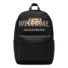 Sac à dos imprimé du logo Scolor « Noir Or Gris »