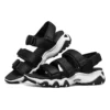 Sandales D lites 2.0 à 3 sangles « Noir Blanc »