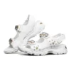 Sandales D&rsquo; Lites 2.0 simples et élégantes, blanches