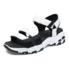 Sandales D&rsquo; Lites GS Noir/Blanc
