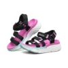 Sandales décontractées avec Max Cushioning Noir/Violet