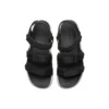 Sandales de sport d&rsquo;extérieur à velcro Noir et Blanc