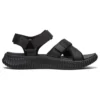 Sandales de sport Elite Flex à velcro, noires