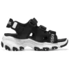 Sandales Dlites « Black White »