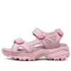 Sandales Dlites Lightweight Cozy Sports pour grands garçons, rose et rouge
