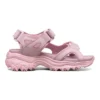 Sandales Dlites Lightweight Cozy Sports pour grands garçons, rose et rouge