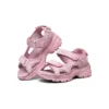 Sandales Dlites Lightweight Cozy Sports pour grands garçons, rose et rouge