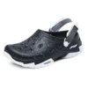Sandales Foamies « Black White »