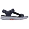 Sandales Go Walk 6 « Bleu marine/Orange »