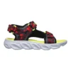 Sandales Hypno Splash à velcro et bout ouvert pour grands garçons, rouge